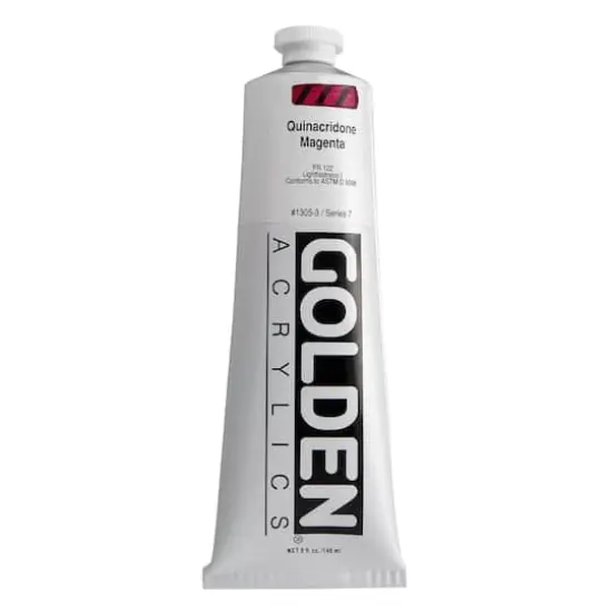 Golden&reg; Heavy Body Acrylic Paint, 5oz. 1305 Quinacridone Magenta {1}