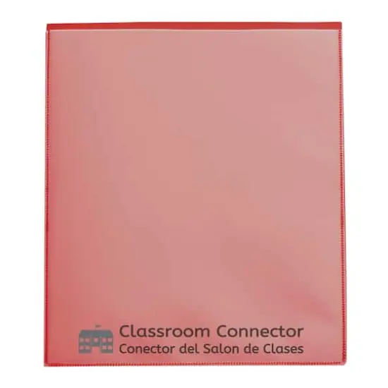 C-Line® Classroom Connector™ School-To-Home Folders, Box of 25 Apple Red {4}