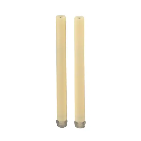 9" Cream Flameless LED Taper Candles, 2ct. by Ashland&reg; {1}