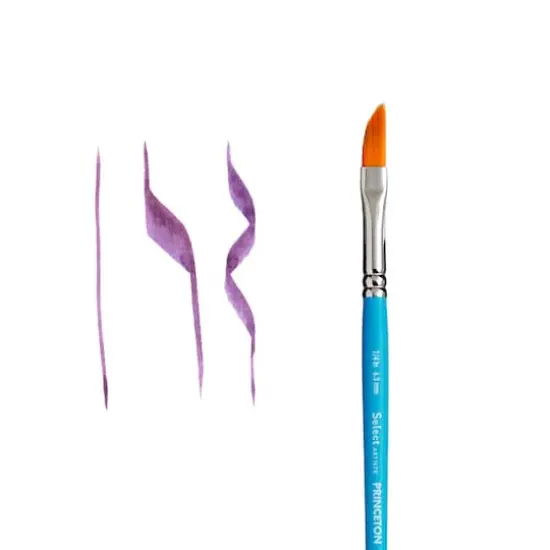 Princeton&trade; Select&trade; Artiste Series 3750 Short Handle Dagger Striper Brush {5}