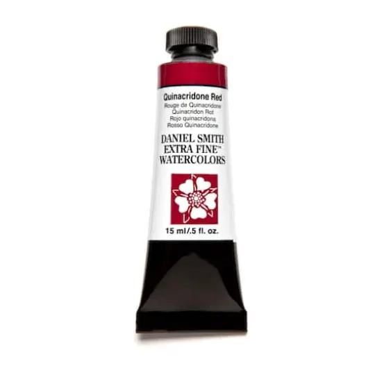 Daniel Smith Extra Fine&trade; Watercolor Paint, 15mL Quinacridone Red {1}
