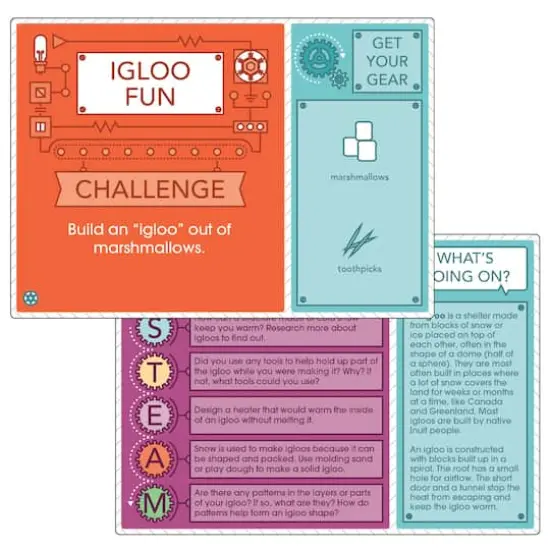 Carson Dellosa Education&reg; Seasonal STEM Challenges Learning Cards {3}