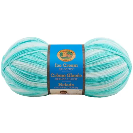 Lion Brand&reg; Ice Cream&reg; Big Scoop Yarn Mint {1}