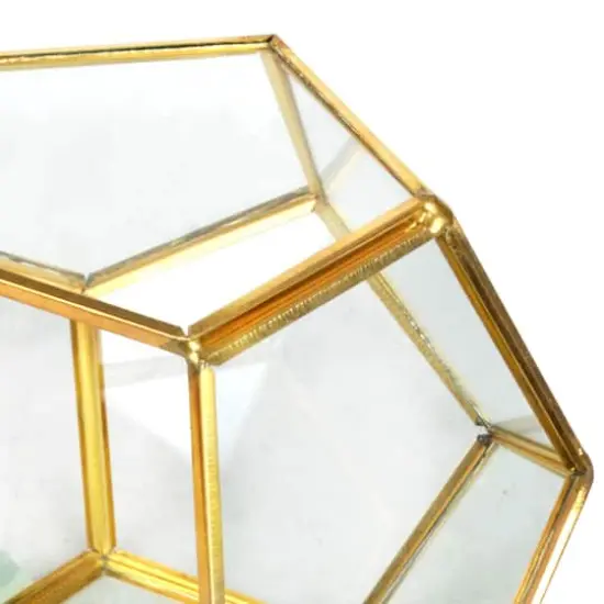 Gold Octagon Glass Terrarium By Ashland&trade; {4}