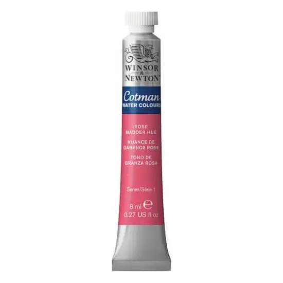 Winsor & Newton&reg; Cotman&reg; Watercolor, 8mL Rose Madder Hue {1}