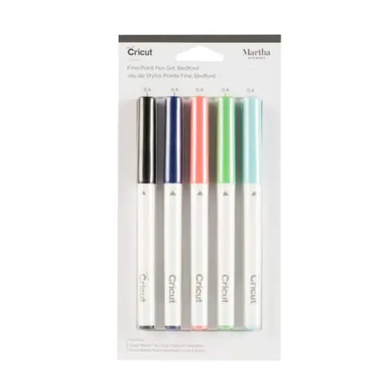 Cricut&reg; Martha Stewart Fine Point Pen Set, Bedford {1}