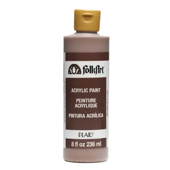 FolkArt&reg; Acrylic Paint, 8oz. Coffee Bean {1}
