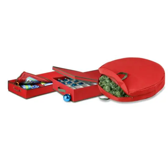 Honey Can Do Holiday Storage Organizer, 3 Pieces {3}