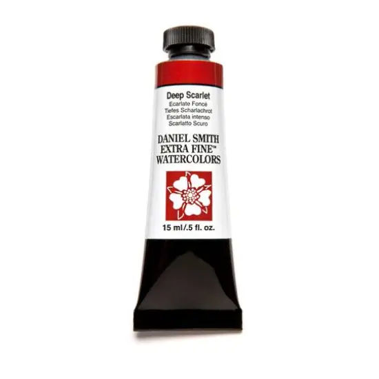 Daniel Smith Extra Fine&trade; Watercolor Paint, 15mL Deep Scarlet {1}
