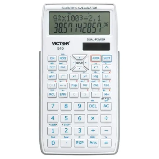 Victor&reg; 940 Two-Line Display Scientific Calculator {1}