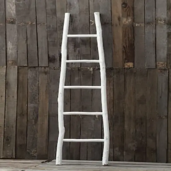 Hello Honey&reg; Decorative Wooden Ladder {3}