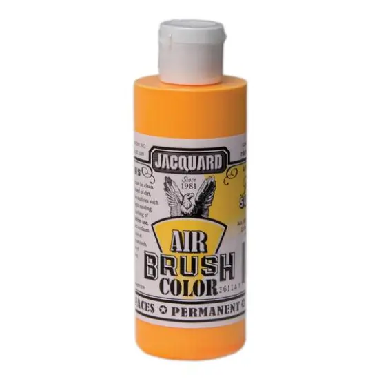 Jacquard Airbrush Color, 4oz. Fluorescent Sunburst {1}