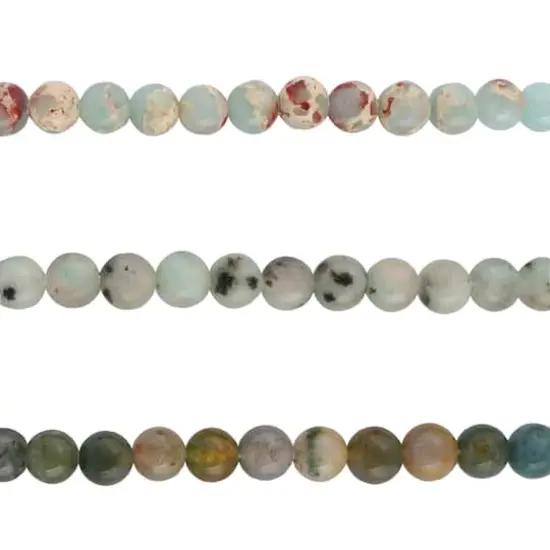 Signature Color Shop Fancy Jasper, Kiwi and Serpentine Beaded Bracelets By Bead Landing&trade; {4}