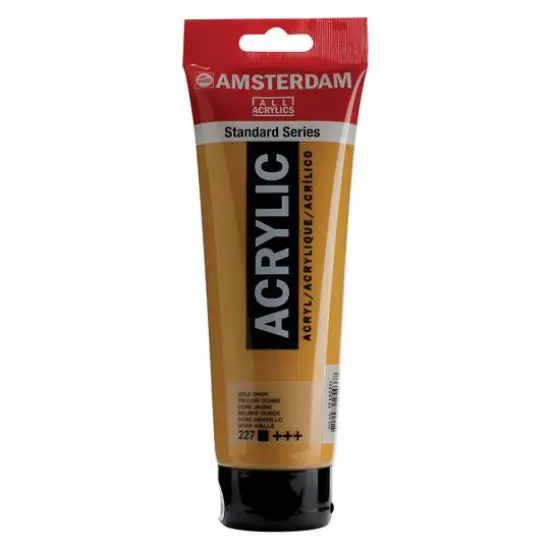 Amsterdam 250mL Standard Acrylic Paint 227 Yellow Ochre {1}