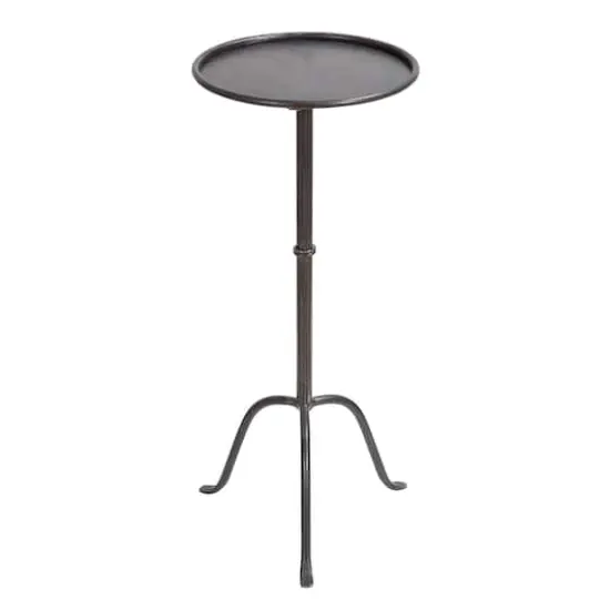 Hello Honey&reg; 28" Metal Martini Cocktail Table Black {7}