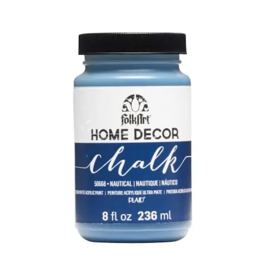 FolkArt&reg; Home Decor&trade; Chalk Paint Nautical Blue {1}
