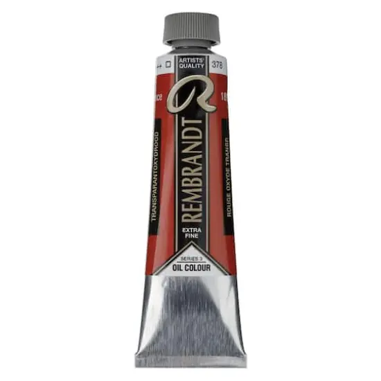 Rembrandt&reg; Artists' Oil Colour, 40mL Transparent Oxide Red {1}