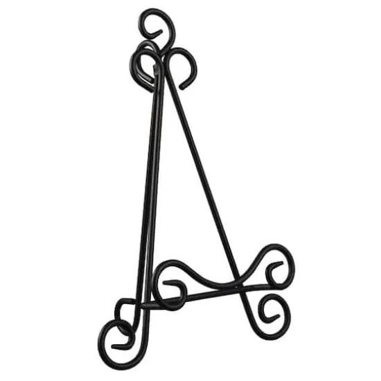Black Swirl Easel By Studio D&eacute;cor&reg; {1}