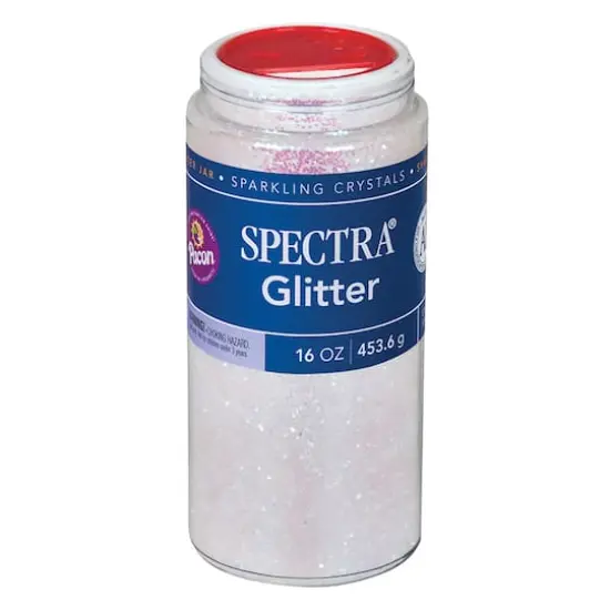 Pacon&reg; Spectra&reg; Glitter Sparkling Crystals, Iridescent {1}