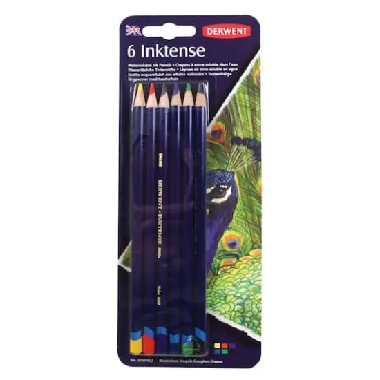 Derwent&reg; Inktense Pencil 6 Color Set {1}