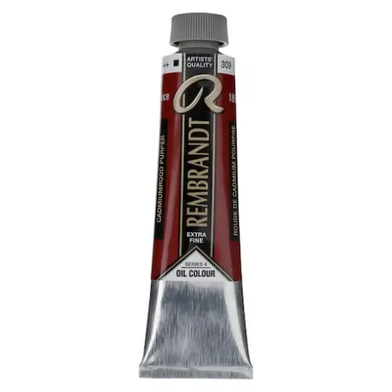 Rembrandt&reg; Artists' Oil Colour, 40mL Cadmium Red Purple {1}