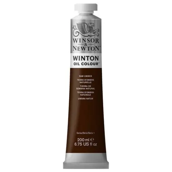 Winsor & Newton&trade; Winton 6.75oz. Oil Colour&trade; Paint Raw Umber {1}