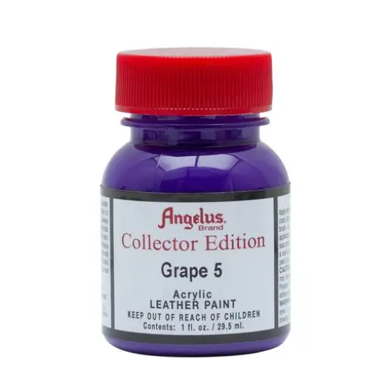 Angelus® Collector Edition Acrylic Leather Paint, 1oz. Grape 5 {1}