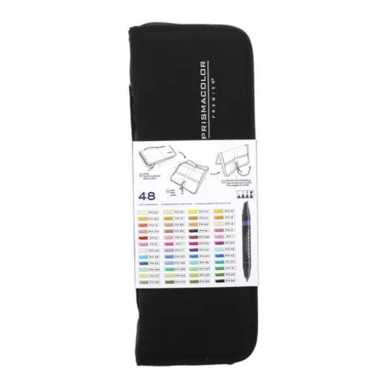Prismacolor Premier&reg; 48 Piece Art Marker Set, Chisel/Fine {3}