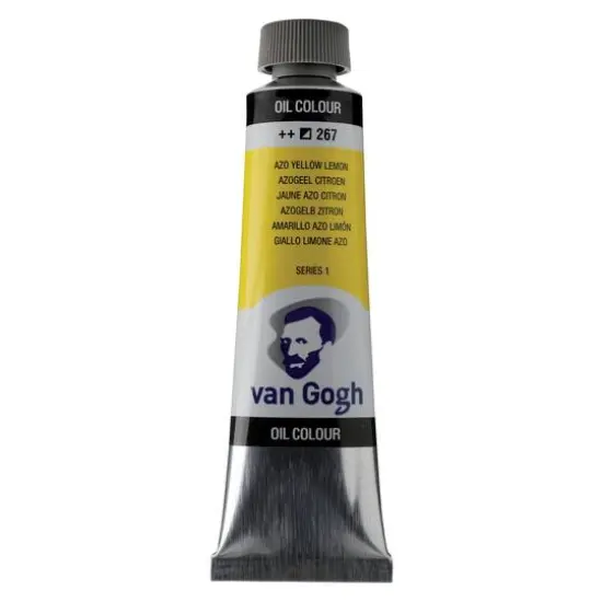Van Gogh Oil Colour, 40mL 267 Azo Yellow Lemon {1}