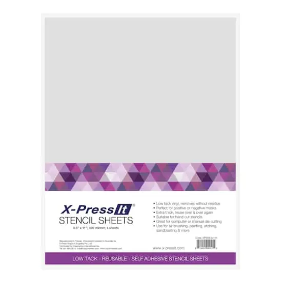 X-Press It&reg; Stencil Sheets, 8.5" x 11" {1}