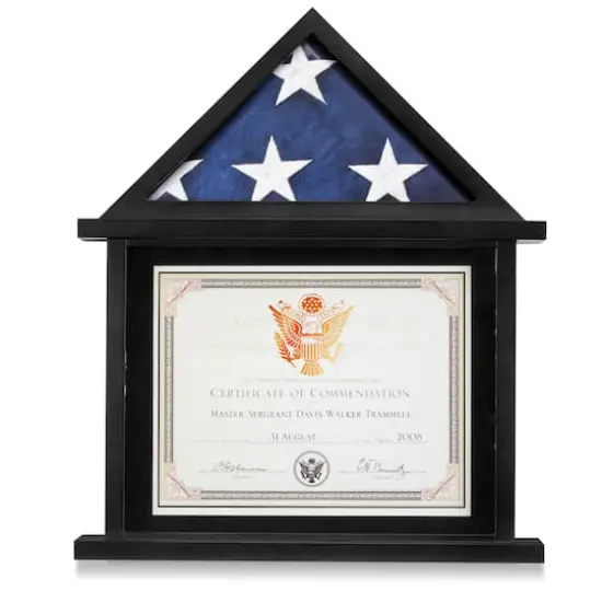 Flag & Certificate Display Case by Studio D&eacute;cor&reg; {4}