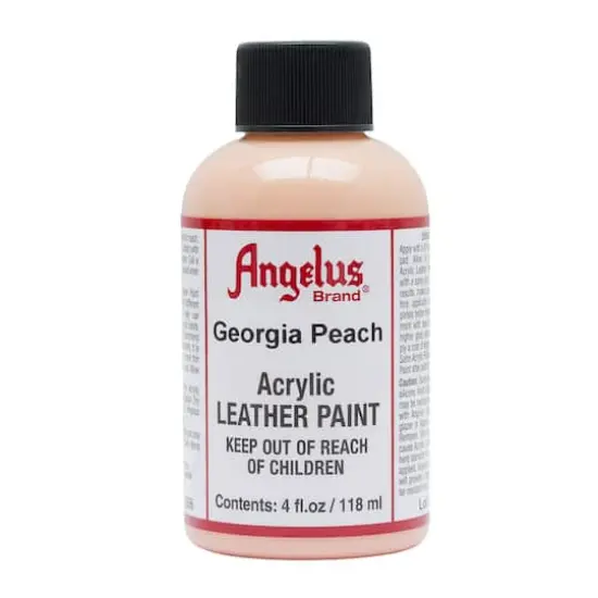 Angelus&reg; Acrylic Leather Paint, 4oz. Georgia Peach {1}