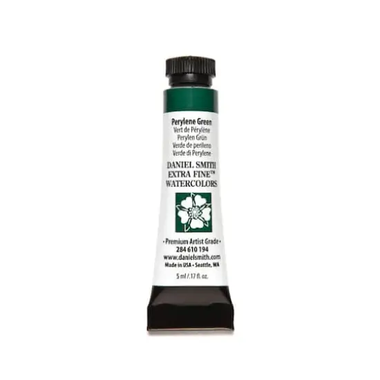 Daniel Smith Extra Fine&trade; Watercolor, 5mL Perylene Green {1}