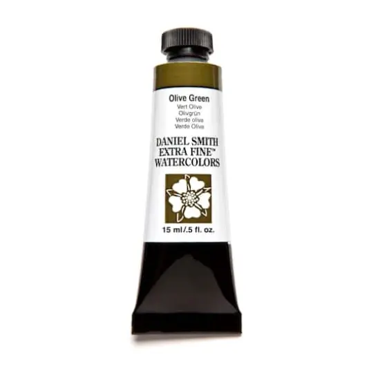 Daniel Smith Extra Fine™ Watercolor Paint, 15mL Olive Green {1}