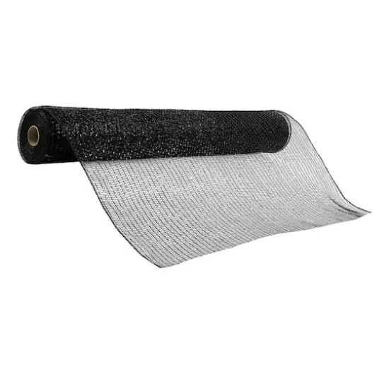 21" x 30ft. Mesh Ribbon by Celebrate It&reg; Occasions&trade; Black {1}