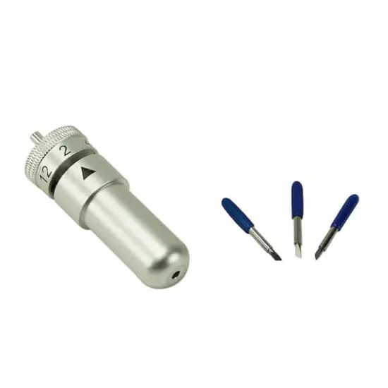 Artistic Edge 3 Piece Heavy Duty Blue Cap Blade Set {1}