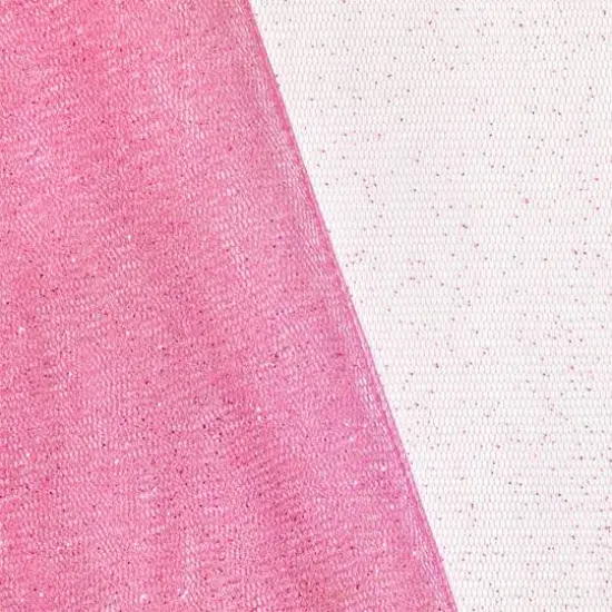 Bubblegum Pink Glitter Tulle {1}