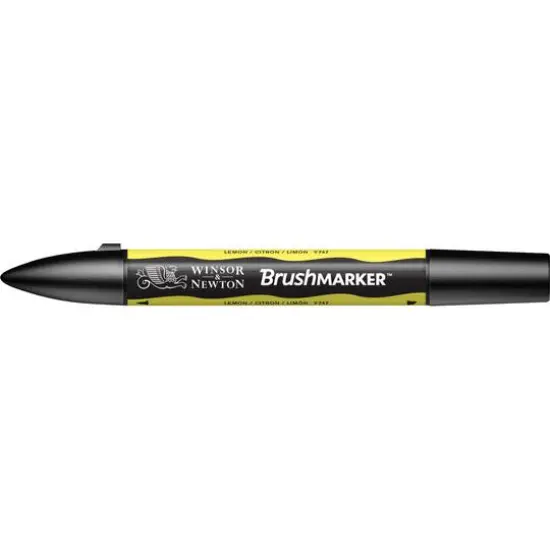 Winsor & Newton&reg; BrushMarker&reg; Lemon {4}