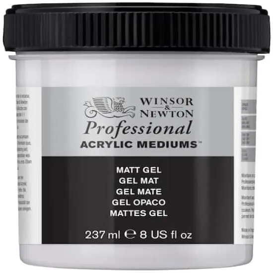 Winsor & Newton&reg; Professional Acrylic Medium, Matte Gel {1}