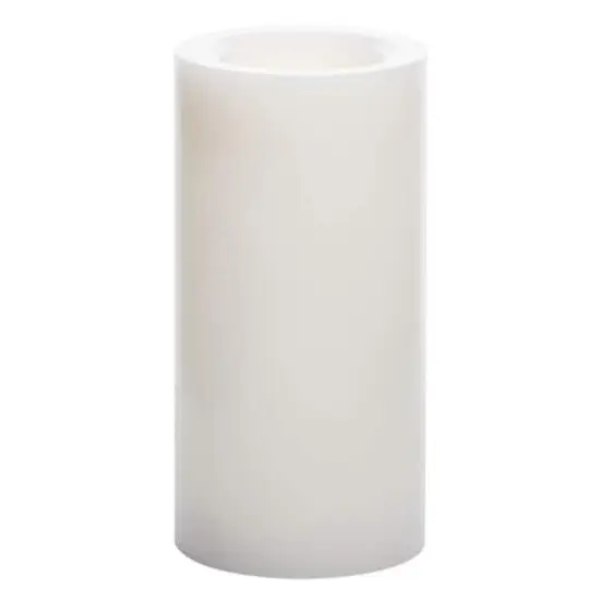 Vanilla Scented LED Pillar Candle with Timer By Ashland&reg;, 4" x 8" {3}
