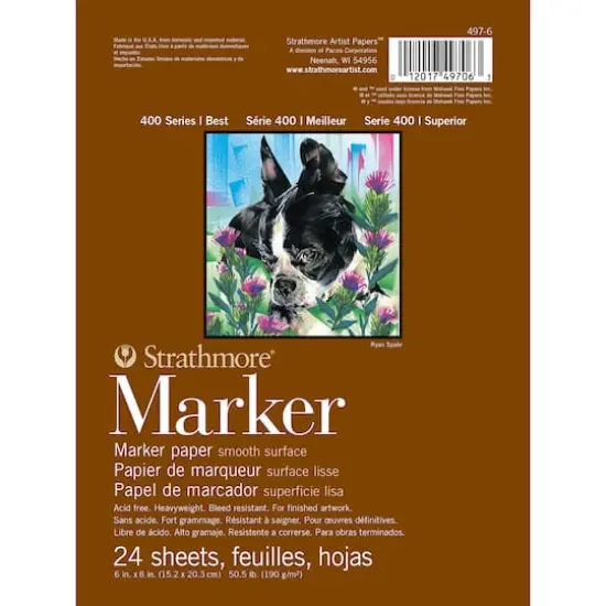 Strathmore&reg; 400 Series Marker Paper Pad {1}