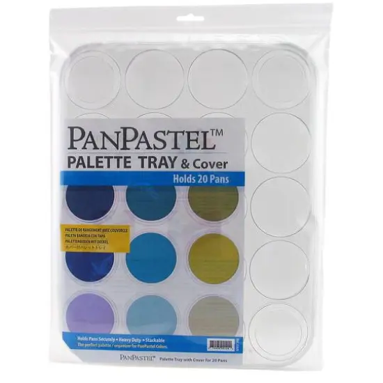 PanPastel&reg; 20 Color Tray & Cover {1}