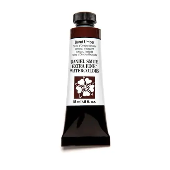 Daniel Smith Extra Fine&trade; Watercolor Paint, 15mL Burnt Umber {1}