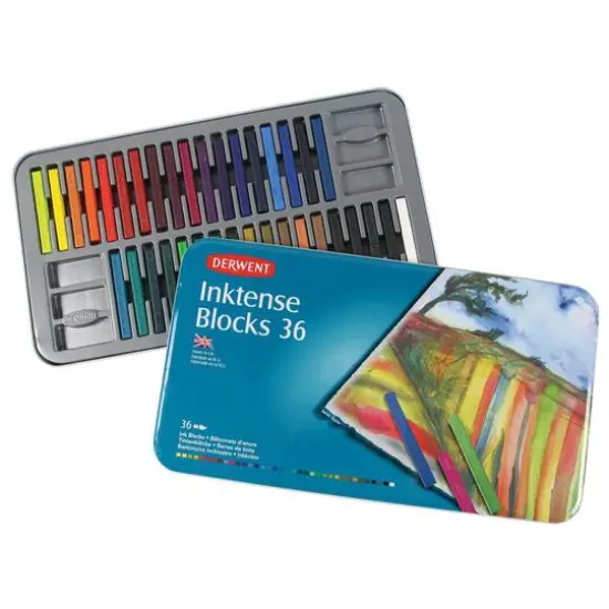 Derwent&reg; Inktense Block 36 Color Tin Set {1}