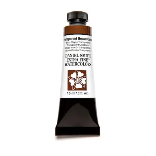 Daniel Smith Extra Fine&trade; Watercolor Paint, 15mL Transparent Brown Oxide {1}