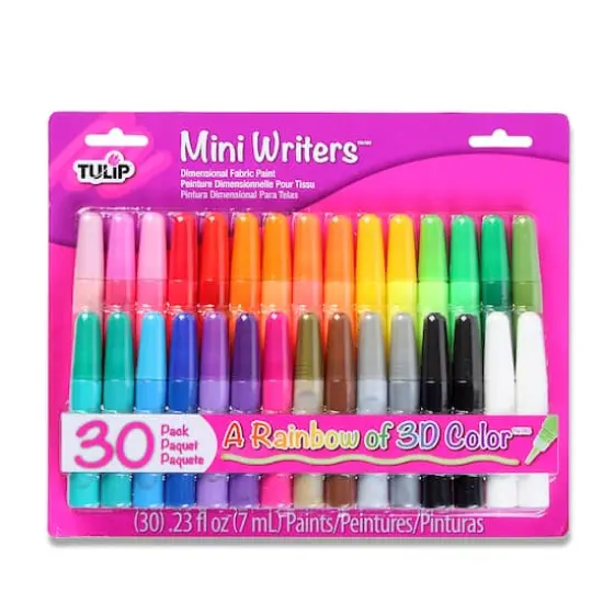 Tulip&reg; Dimensional Fabric Paint Mini Writers&trade; {4}