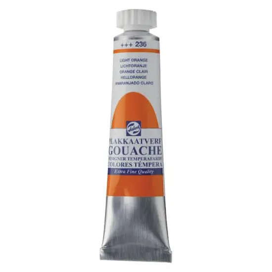 Royal Talens Extra Fine Quality Gouache, 20mL 236 Light Orange {1}