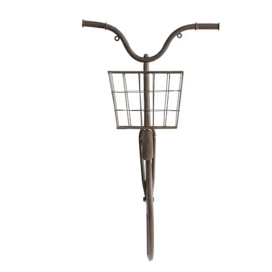 Hello Honey&reg; Iron Bike Wall D&eacute;cor with Basket {1}