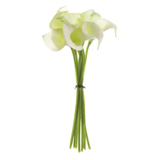 16" White Calla Lily Bundle {1}