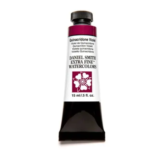 Daniel Smith Extra Fine&trade; Watercolor Paint, 15mL Quinacridone Violet {1}